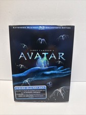 Avatar 2009 Extended Collectors Edition Blu-ray Box Set COMPLETE Like New MINT
