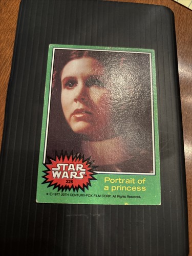 1977 Topps Star Wars #226 Portrait of a princess — TAG (grade unconfirmed)