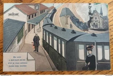 Me voici à Bar sur Seine d'où je vous adresse toutes mes amitiés(Aube) - Gare, T