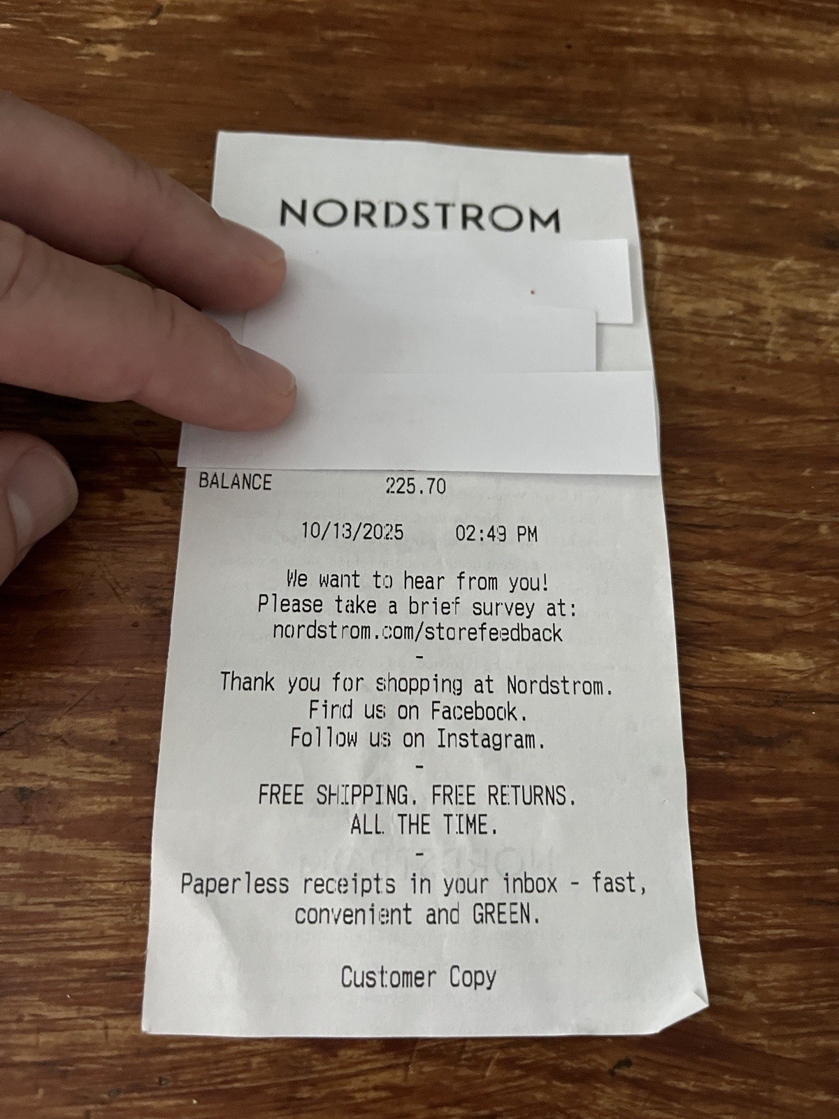 Nordstrom Gift Card Blundstones $225