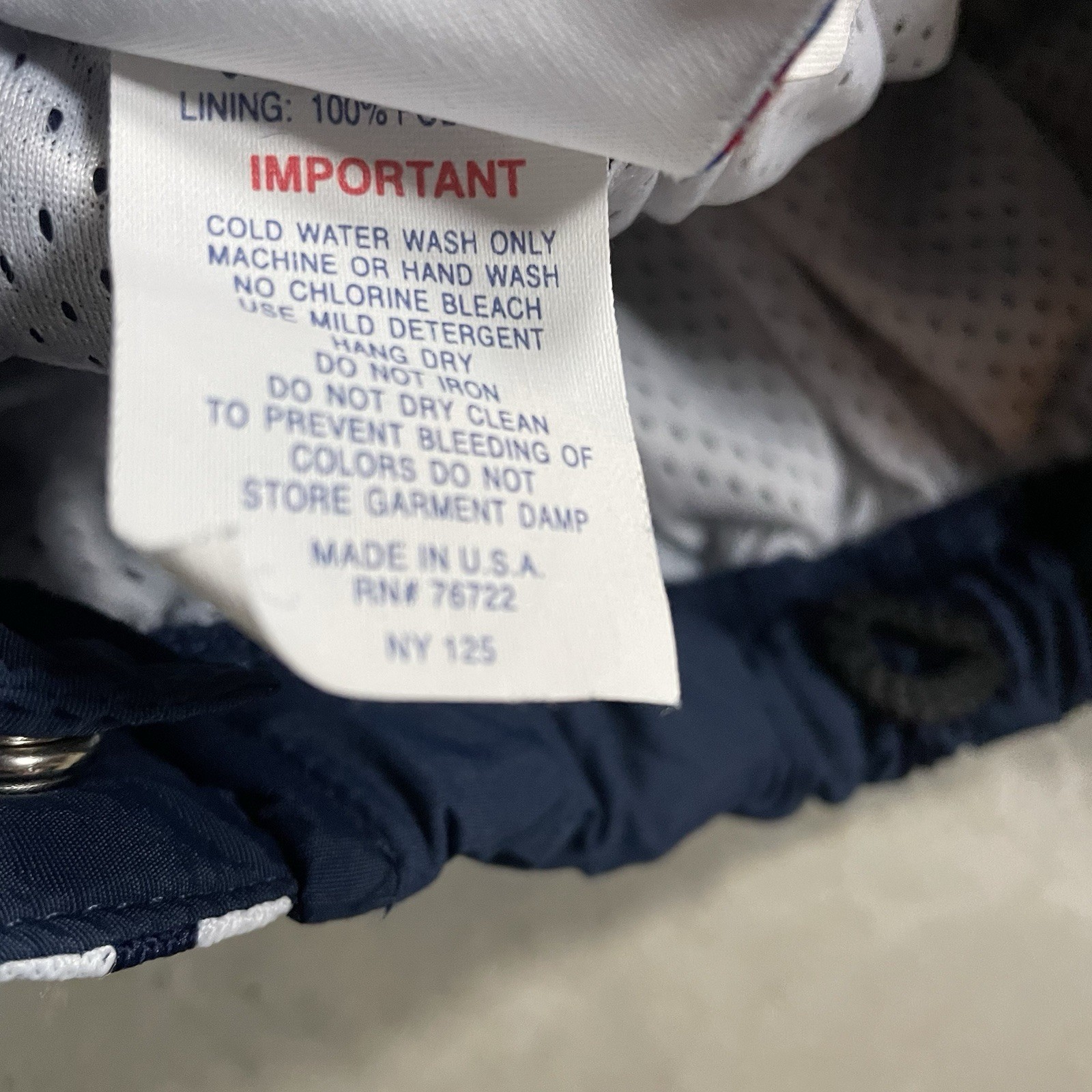 FILA Boatho pantaloni da canottaggio sportivi vintage giacca a vento a strappo anni 90 college XS