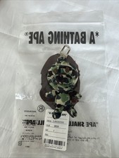Bape Keychain Baby Milo Green Ape Figure