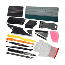 Gomake Vinyl Wrap Tool kit Window Tinting Tools Car Wrap Kit Wallpaper Smooth...