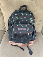 Jansport Big Student Back Pack Cactus Style