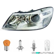 Hauptscheinwerfer links H7/H1 passt für Skoda Octavia II Combi 08-13