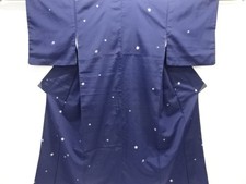 7733168: JAPANESE KIMONO / ANTIQUE OMESHI / TAISHO ROMAN STYLE / SILK / WOVEN AB