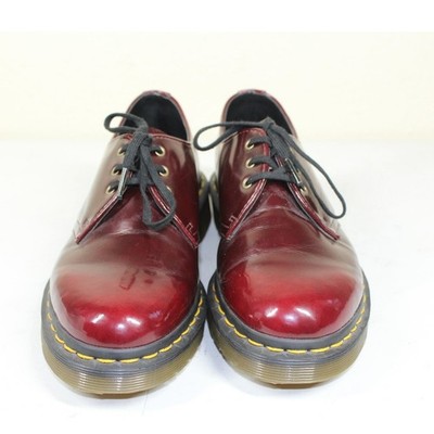 Dr Martens 1461 Cherry Red Oxford Rub Off Vegan Oxfords Shoes Mens