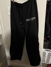 True Religion Men's Black Sweatpants Jogger Pants NEVER WORN size M