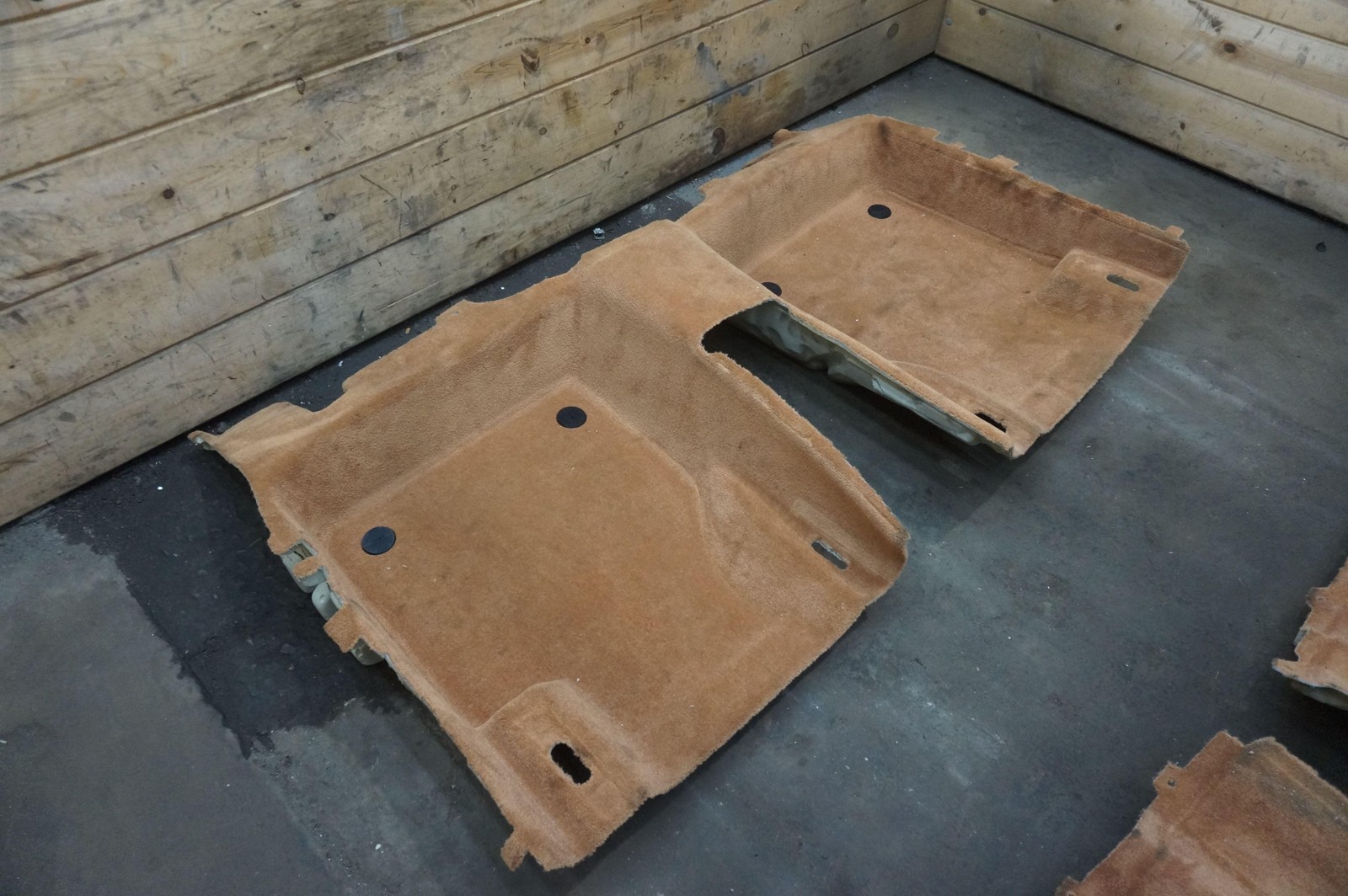 Set Front & Rear Floor Carpet 3W5863703 Bentley Continental Flying Spur 2006-12