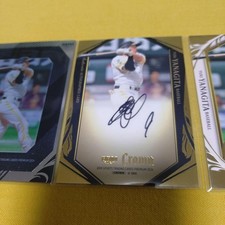 Super rare 5/5 Yuki Yanagita autograph card & JET etc. BBM2024Crown