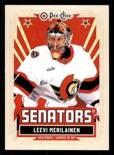 2025-26 O-Pee-Chee Retro #260 Leevi Merilainen Ottawa Senators