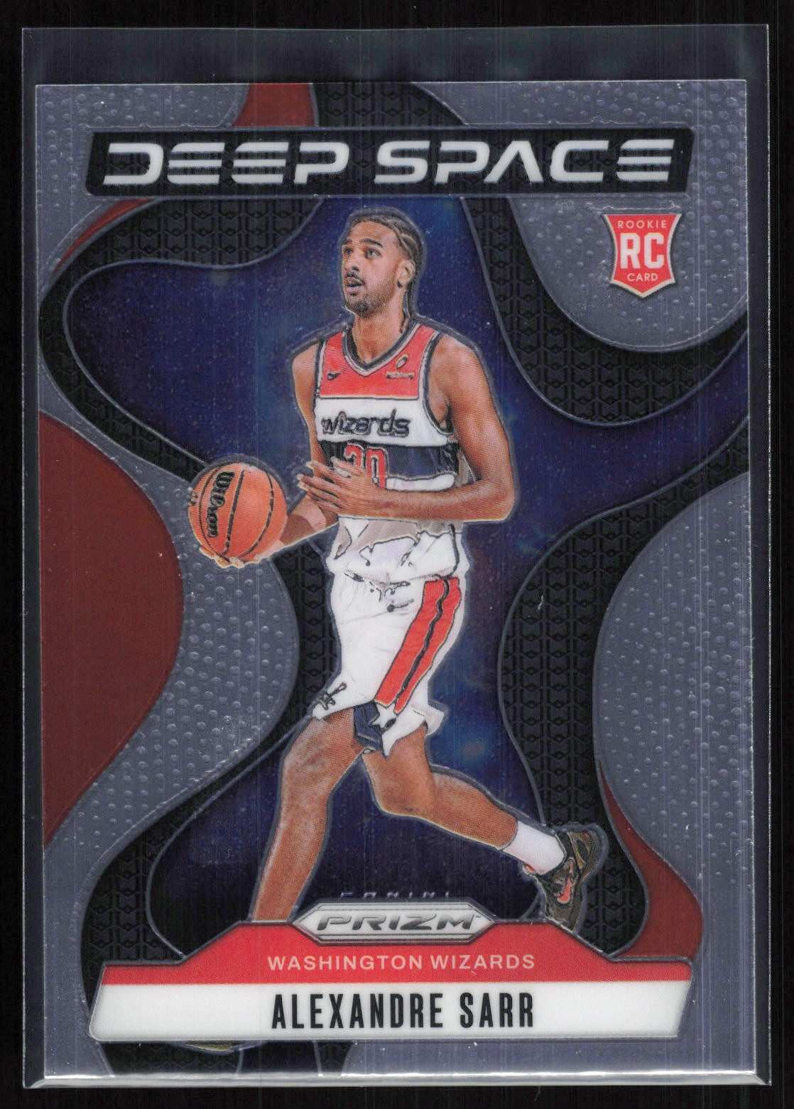 Alexandre Sarr 2024-25 Panini Prizm #9 Deep Space Washington Wizards