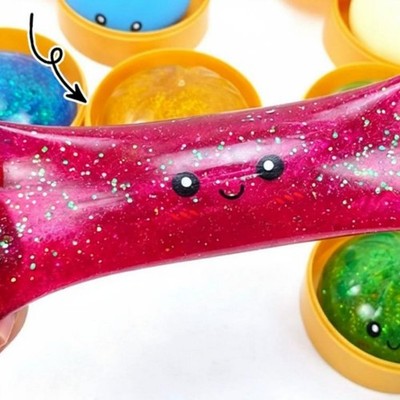 Glitzer Squishy Dumpling Stressabbau Dampfkorb-Squishy Süßes Design für zu