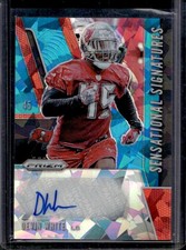 2019 Panini Prizm Devin White Sensational Signatures Blue Ice RC Auto #/99