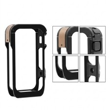 For Insta360 X6 Dedicated Metal Cage - 13x6x3cm Black Housing for Reliable Use