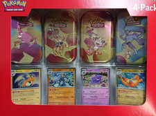Scarlet Violet 151 Mini Tins 4 Pack SAMS CLUB SEALED Pok mon TCG 1 box