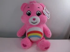 Care Bears Cheer Bear Here To Cheer 16” Pink Plush Basic Fun New W/ Tags