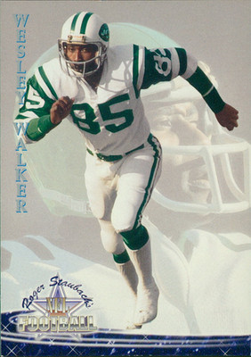 1994 Ted Williams Card Company Roger Staubach's NFL Football - Wesley Walker #44