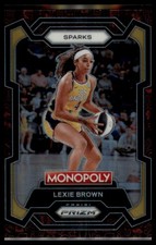 Lexie Brown 2024 Panini Prizm Monopoly WNBA #41 Los Angeles Sparks