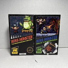 Brotherwis Strategy Game Boss Monster (Revised Ed) w/Rise of the Minibosses Lot