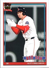 Alex Bregman 2026 Topps #T91-70 1991 Topps Baseball 35th Anniversary