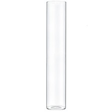 Clear Glass Cylinder Flower Vase H:16" D:3" Hurricane Floating Candle Holde...