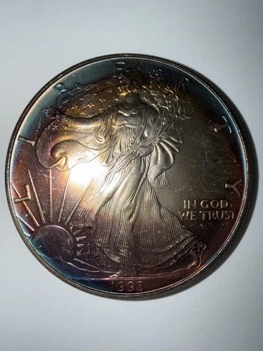 1993 American Silver Eagle $1 – 1 oz .999 Fine Silver – Circulated
