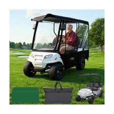 Universal 4 Passenger Golf Cart Enclosure 78" Extended Roof for EZGO Yamaha C...
