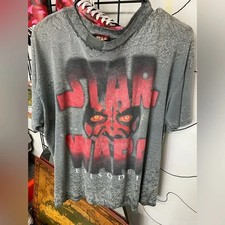 Vintage Star Wars Darth Maul T-Shirt Men  s L Tie-Dye Phantom Menace 1999 Movie