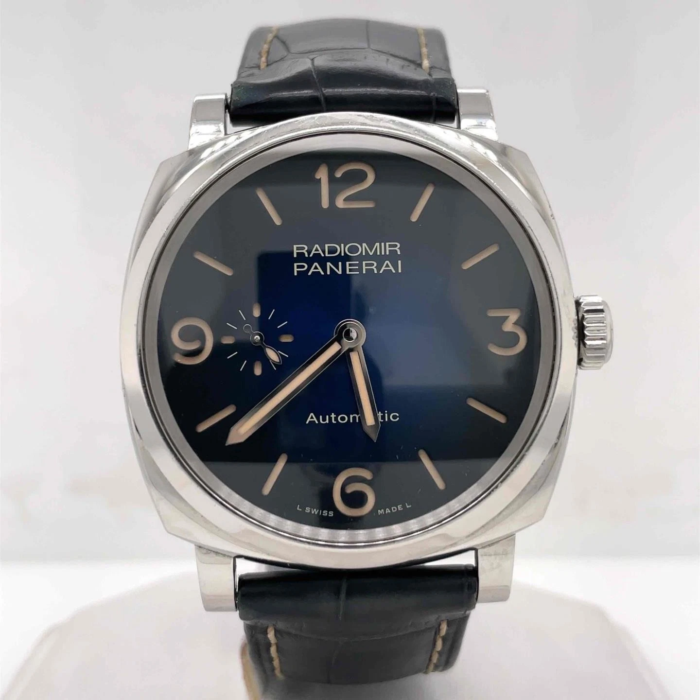 Panerai — Panerai Radiomir Automatic 42mm Stainless Steel Blue Dial Men's Watch PAM00933