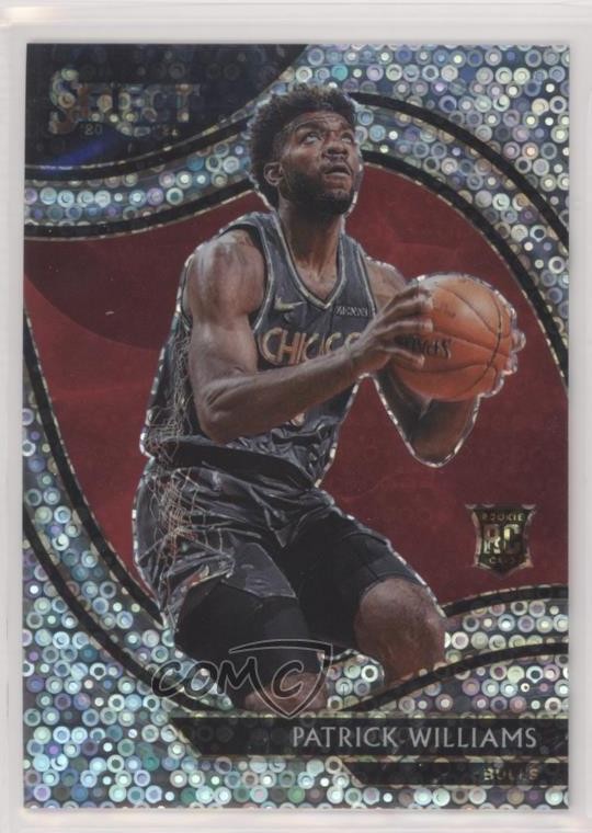 2020-21 Panini Select Courtside Disco Prizm Patrick Williams #297 Rookie RC 2l4