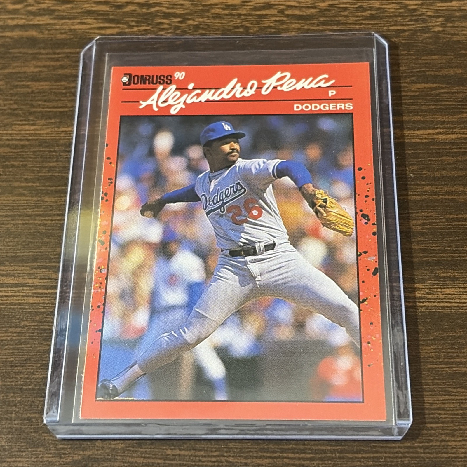 1990 Donruss - Alejandro Pena #664 Los Angeles Dodgers