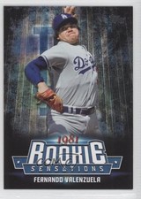 2015 Topps Update Rookie Sensations Fernando Valenzuela #RS-10 0v7