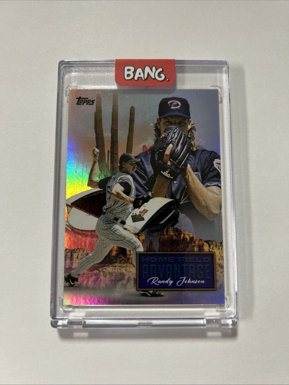 2024 Topps Series 1 Legendary Home Field Advantage Randy Johnson #LHA-3 HOF