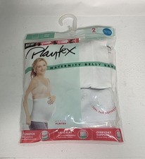 Playtex Maternity Belly Band Tagless 2 Pack Size 2X/3X Color White