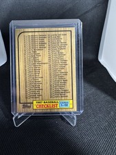 1987 TOPPS TIFFANY CHECKLIST #128 WALLY JOYNER STEVE GARVEY DWIGHT GOODEN