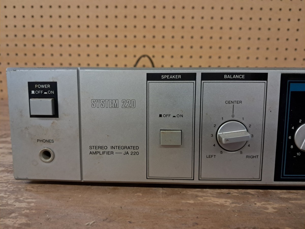 Sanyo RD 220, Sanyo JA 220, Sanyo JT 220 3 unit bundle All Power