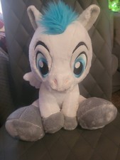 Disney Parks Hercules White Baby Pegasus Dragon Plush Toy Doll Big Feet