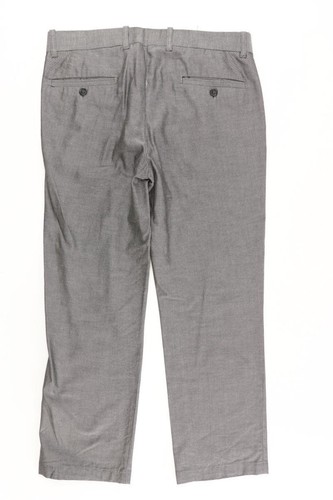 ✨ Pantalón de traje H&M para hombre talla 48, S gris algodón ✨ - Imagen 4 de 4