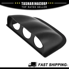 Universal 52mm  3 Hole Piece of 1 Dash Gauge Holder Pod Car Mount Bracket Black