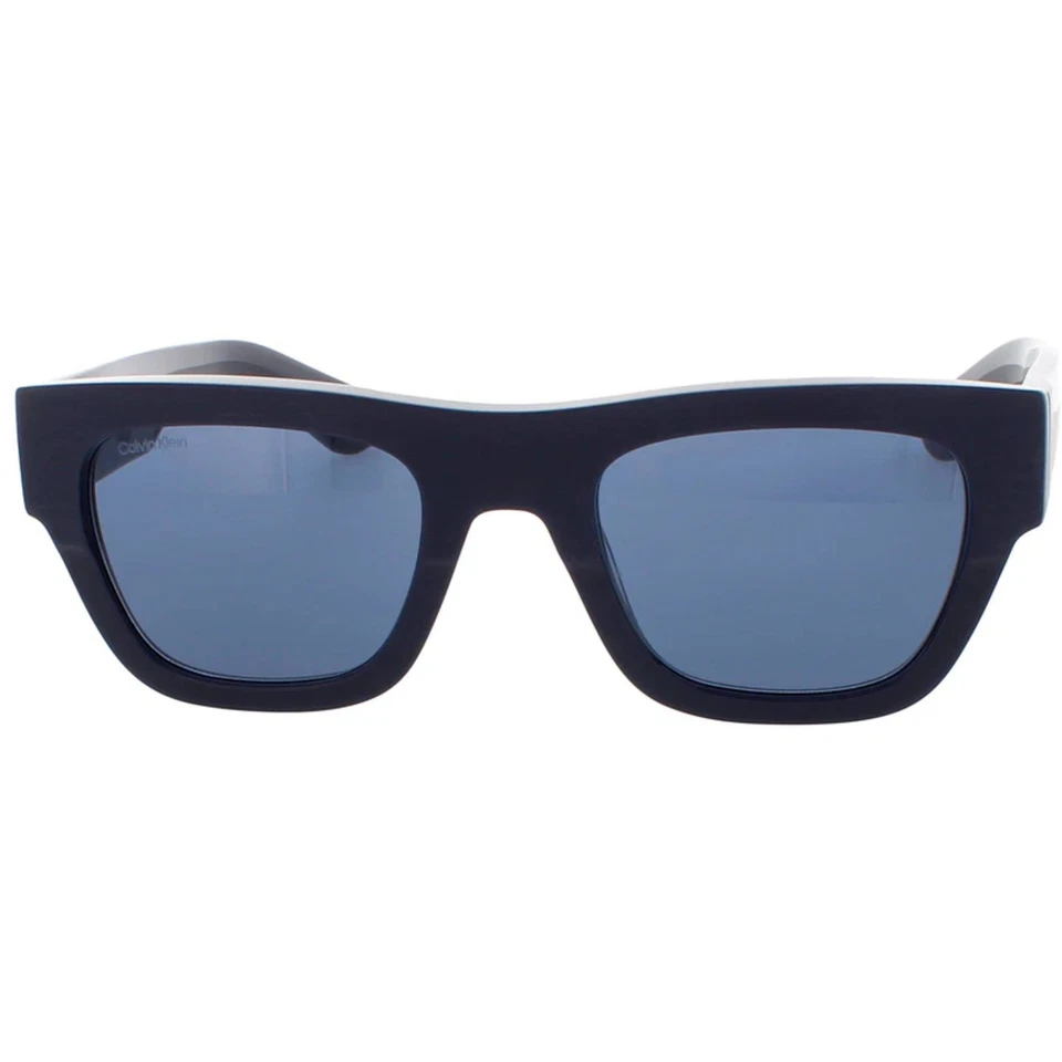 Gafas de sol unisex Calvin Klein azul marino acetato borde completo cuadrado CK24510S 438 Foto 2 de 3