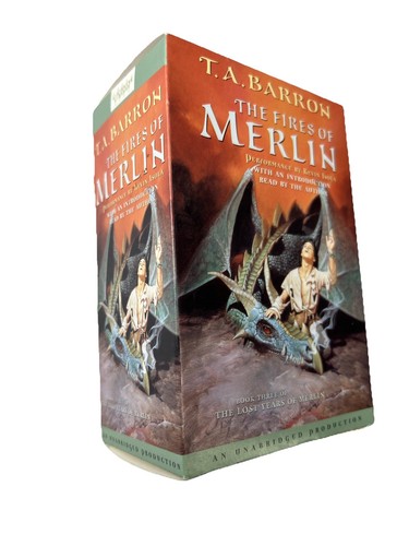 Fires of Merlin by T. A. Barron (2004, Audio 5 Cassettes