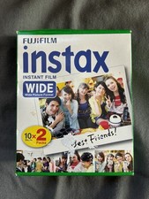 Fujifilm Instax WIDE Instant Color Film, Cold Stored, 4/15, 2 Packs, 20 Exps