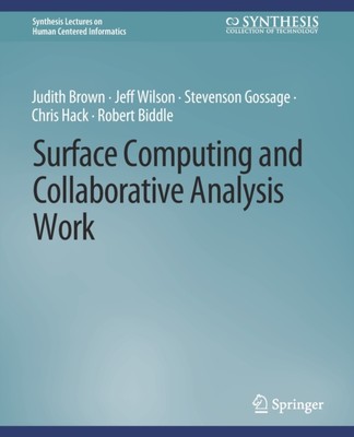 Brown - Surface Computing and Collaborative Analysis Work - New paperb - X555z