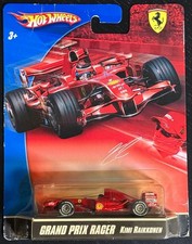 HOT WHEELS Ferrari F1 F2008 Kimi Raikkonen Grand Prix Racer Sealed