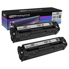 Reman Toner Replacement for Canon 131 II 6273B001AA HY Black, 2-Pack