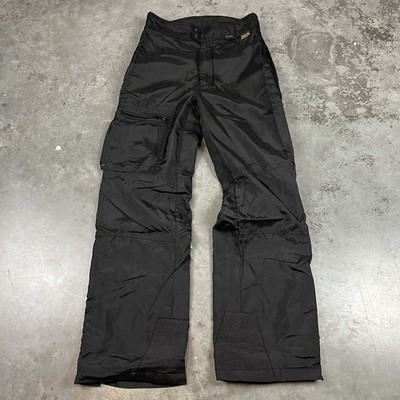 Ossi Gortex Ski Wear Snow Pants Mens Small/Medium Black Outdoors Preowned