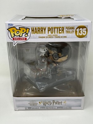 Funko POP! Deluxe Harry Potter Pushing Trolley #135 Vinyl Figure NOT MINT