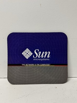 Lot of 4 Sun Microsystems Mouse Pad  The Network Is The Computer  Vintage Promo