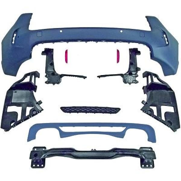 Diederichs 1293450 Halter, StoßFäNger Hinten FüR BMW X5 (F15, F85) 2013-2018-image